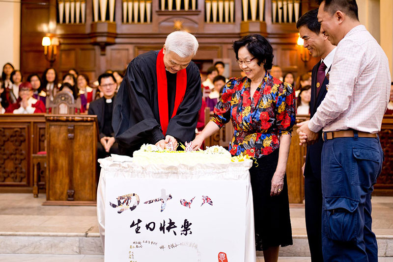 本堂设教48周年1