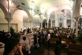 陈牧师出殡礼拜